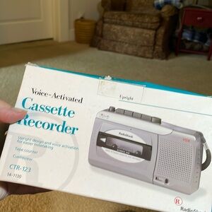 Radio Shack Voice Activated Recorder NIB